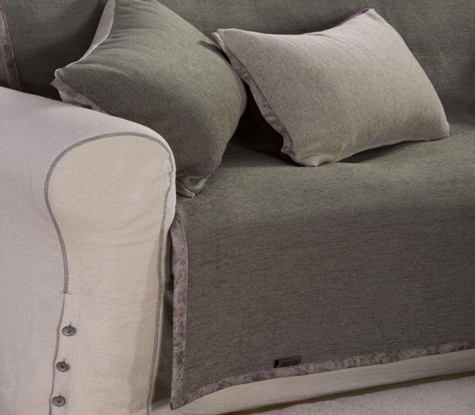 Ριχτάρι Διθέσιου Νef-Nef Homeware New Tanger 180X300 F.Green/Ecru