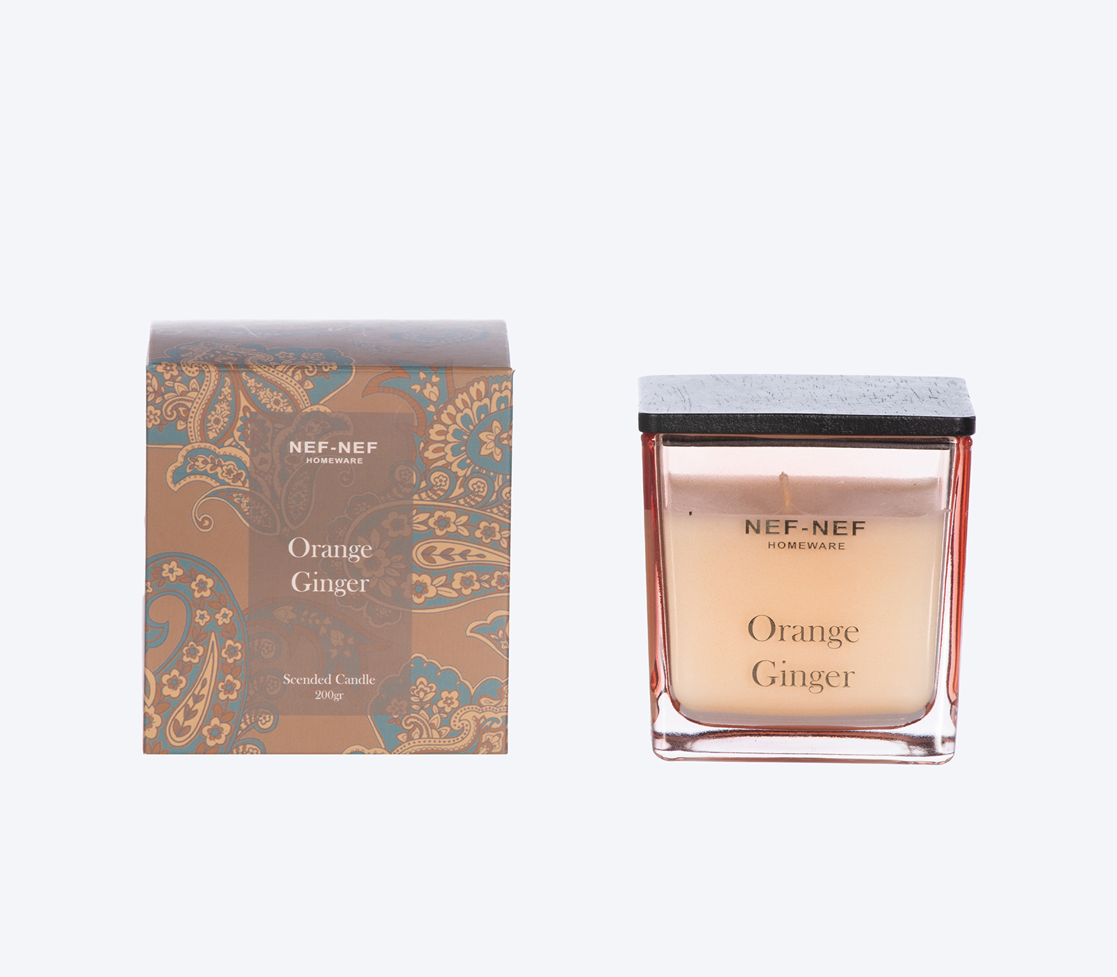 Αρωματικό Κερί Nef-Nef Homeware Orange Ginger 25 200gr 