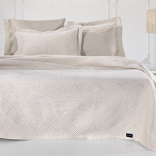 Κουβερτόριο Υπέρδιπλο Guy Laroche Tetris Linen 245X260