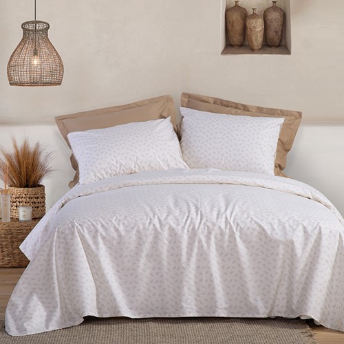 Σεντόνια King Size Nef-Nef (Σετ) Amaranda 280x270 Beige