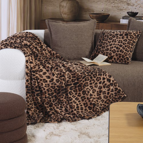 Μαξιλάρι Διακοσμητικό Nef-Nef Homeware Cheetar 45x45 Βrown