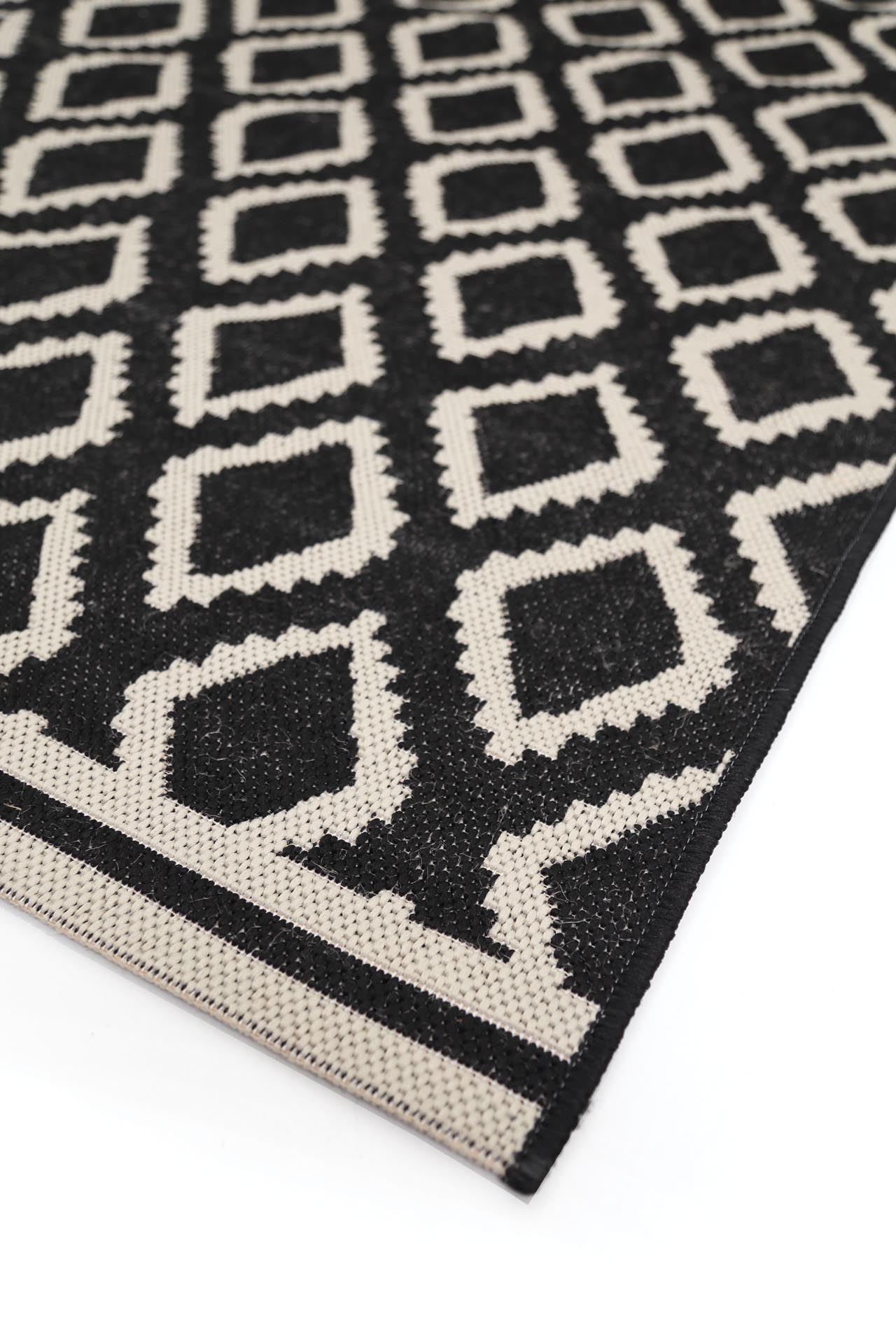 Ψάθα Flox 3W BLACK Royal Carpet - 160 x 230 cm