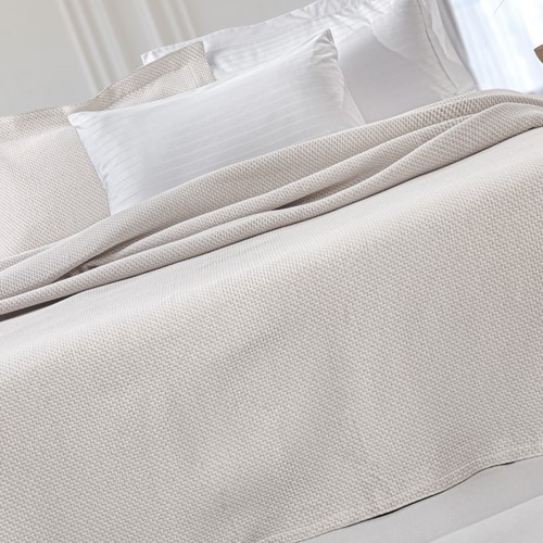 Κουβέρτα Hμίδιπλη Guy Laroche Slalom Ivory 180X260