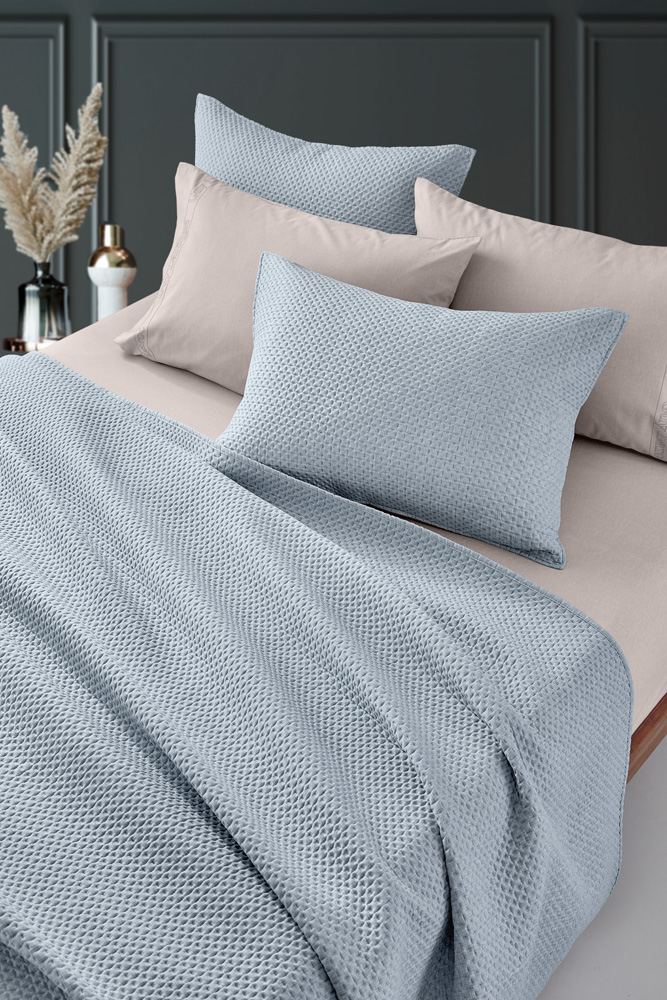 Κουβερλι King Size Guy Laroche (Σετ 2 τμχ) Idol Blue 250X240