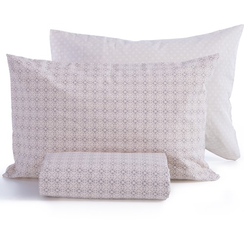 Παπλωματοθήκη μονή Nef-Nef Homeware (Σετ) Module 170X240 Ecru