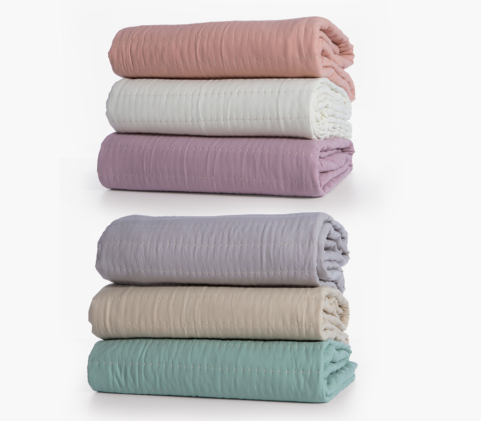 Κουβερλί King Size Nef-Nef Homeware Colorfull 270x270 Lilac