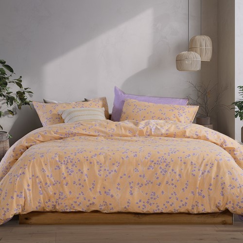 Σεντόνια Υπέρδιπλα Nef-Nef Homeware (Σετ) Με Λάστιχο Florina 160x200+35 Yellow
