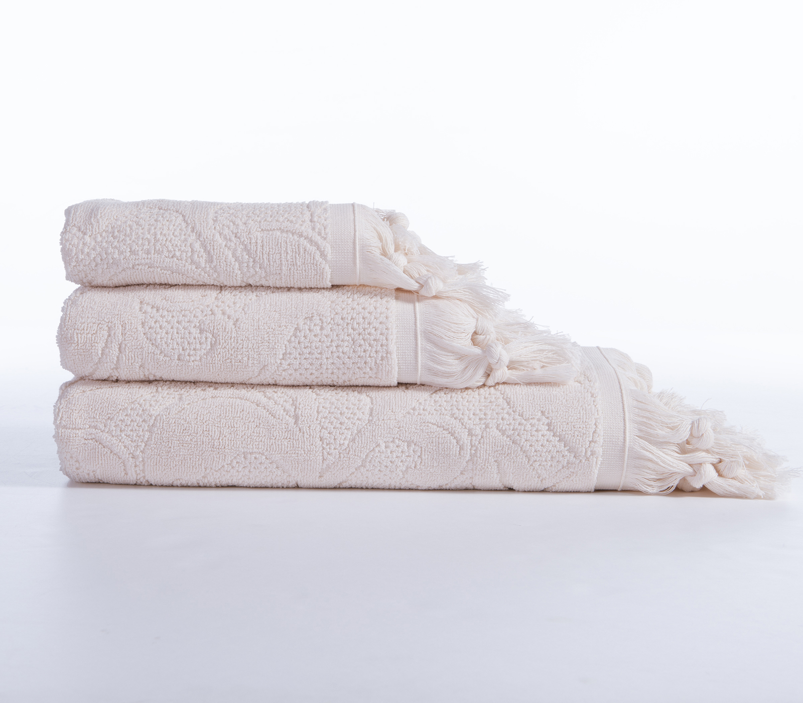 Πετσέτα Σώματος Nef-Nef Homeware Sangalia 70x140 Ecru 