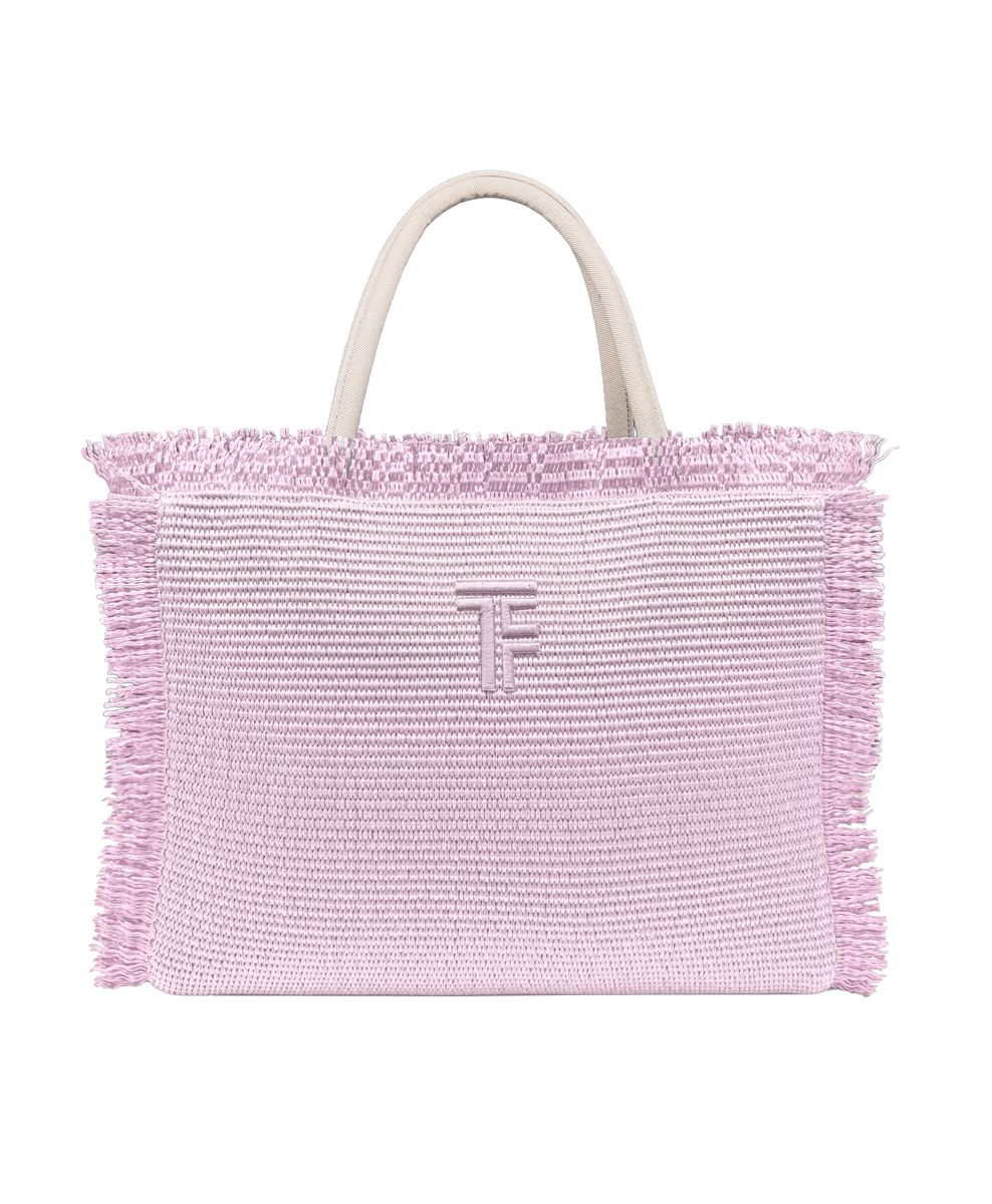 Τσάντα Θαλάσσης Feel and Touch Τropical Pinky