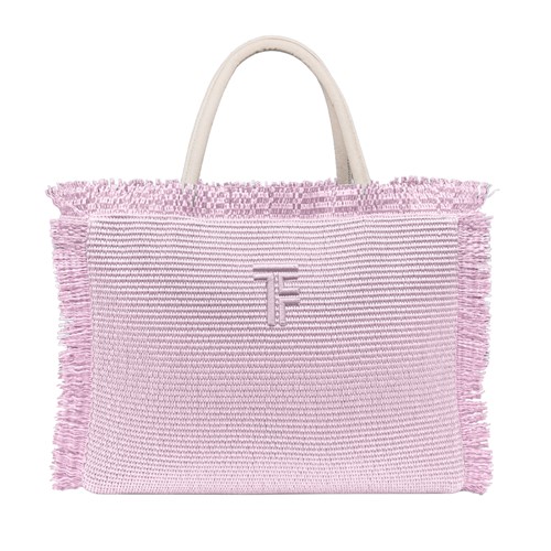 Τσάντα Θαλάσσης Feel and Touch Τropical Pinky