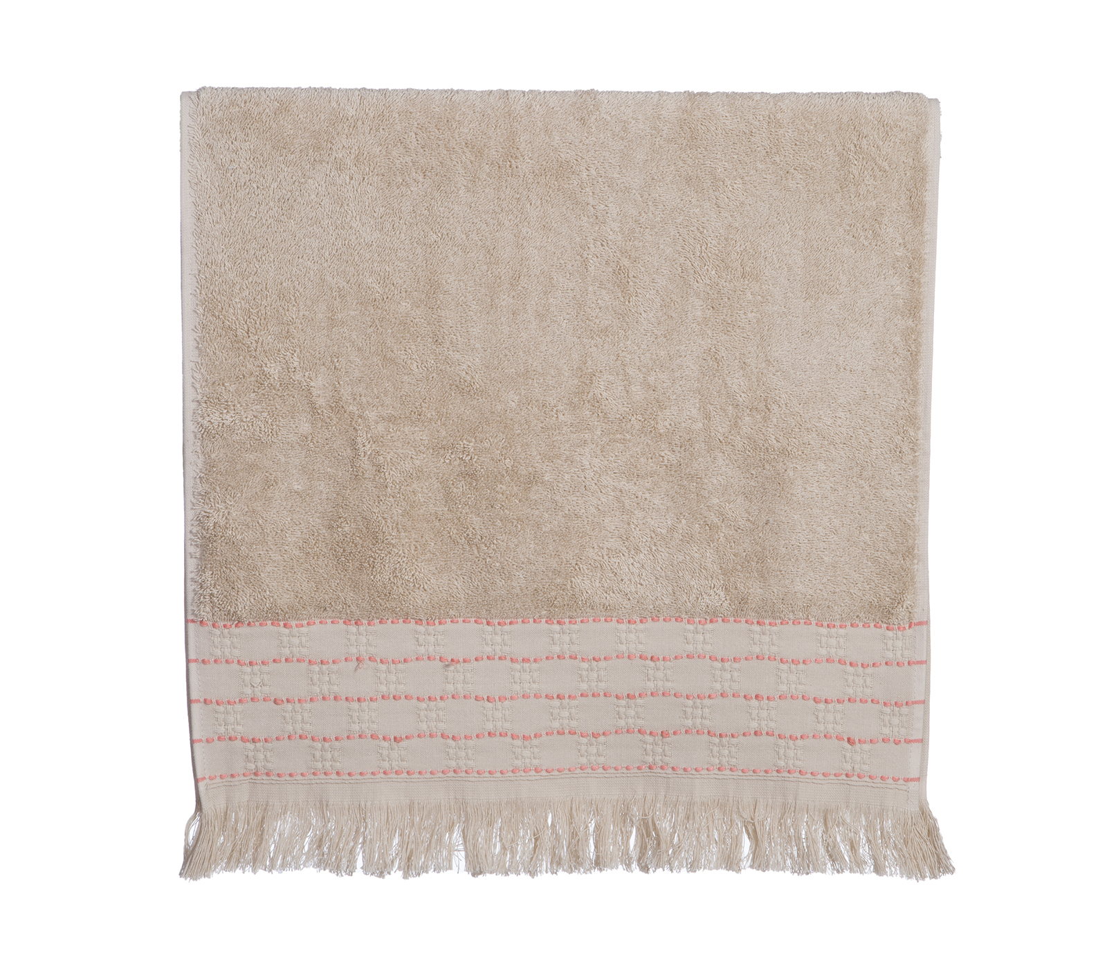 Πετσέτα Προσώπου Nef-Nef Homeware Quantro 50x90 Beige