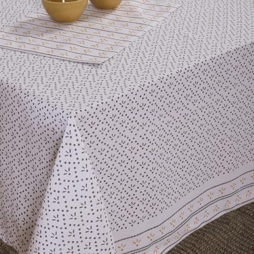 Τραπεζομάντηλα Nef-Nef Homeware Ishmar 140X240 Ecru/Black