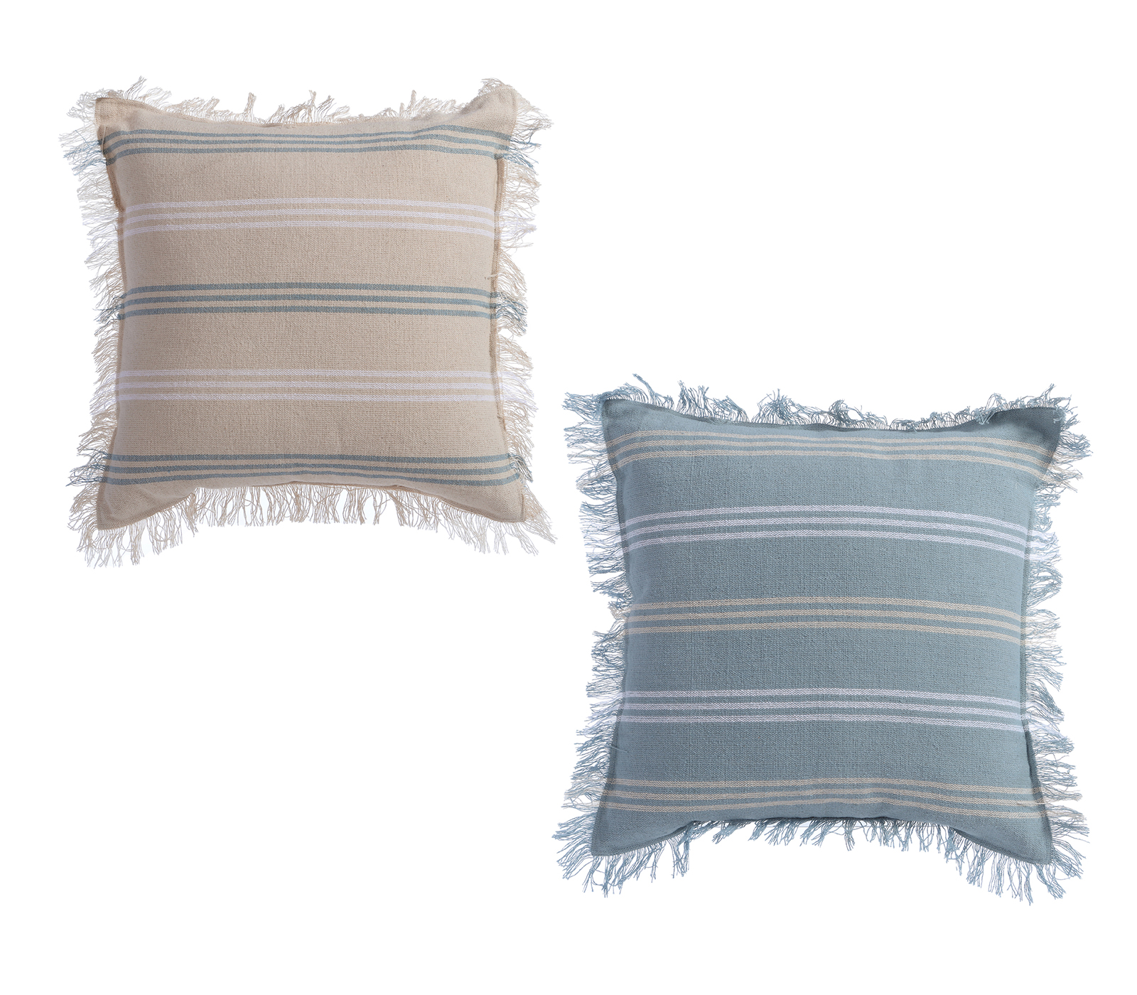 Διακοσμητικό Μαξιλάρι Nef-Nef Homeware Spirit Blue 45X45 Natural