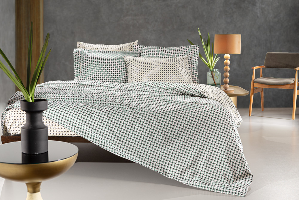 Σεντόνια King Size Guy Laroche (Σετ) Buddha Cement 270X265 