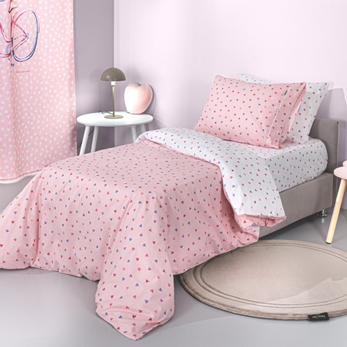 Παιδικά Σεντόνια Guy Laroche (Σετ) Amore Pink 165x250