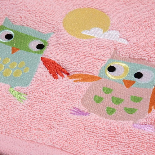 Παιδικές Πετσέτες Nef-Nef Homeware (2ΤΜΧ) Birds Mania Blossom Peach