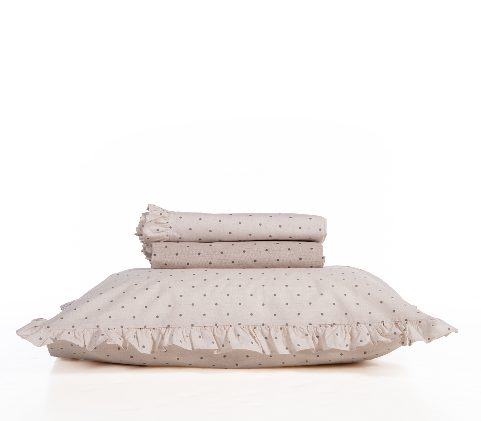 Σεντόνια Υπέρδιπλα Nef-Nef Homeware (Σετ) Piombino 240X270 Beige