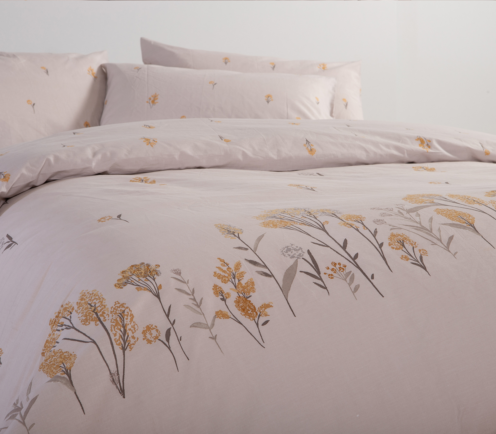 Σεντόνια Υπέρδιπλα Nef-Nef Homeware (Σετ) Fragesca 240x270 Grey 