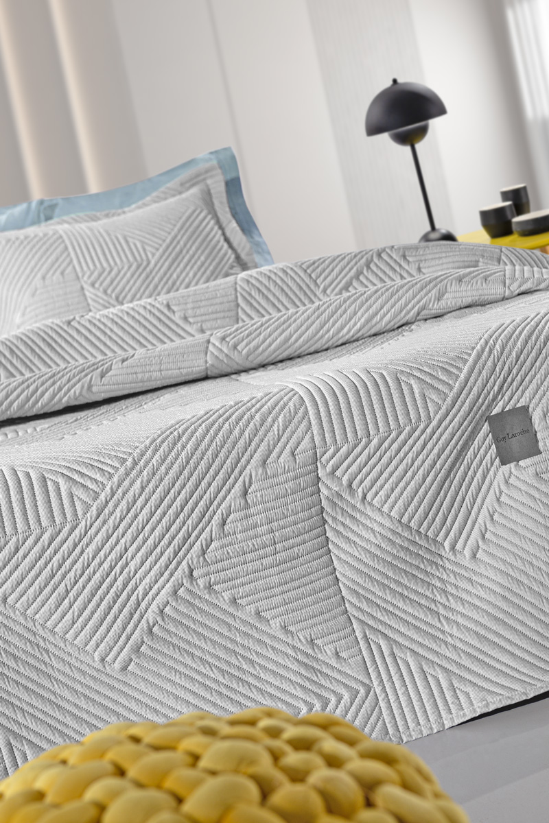 Κουβερλί King Size Guy Laroche (Σετ) Ziana Smoke 250X240