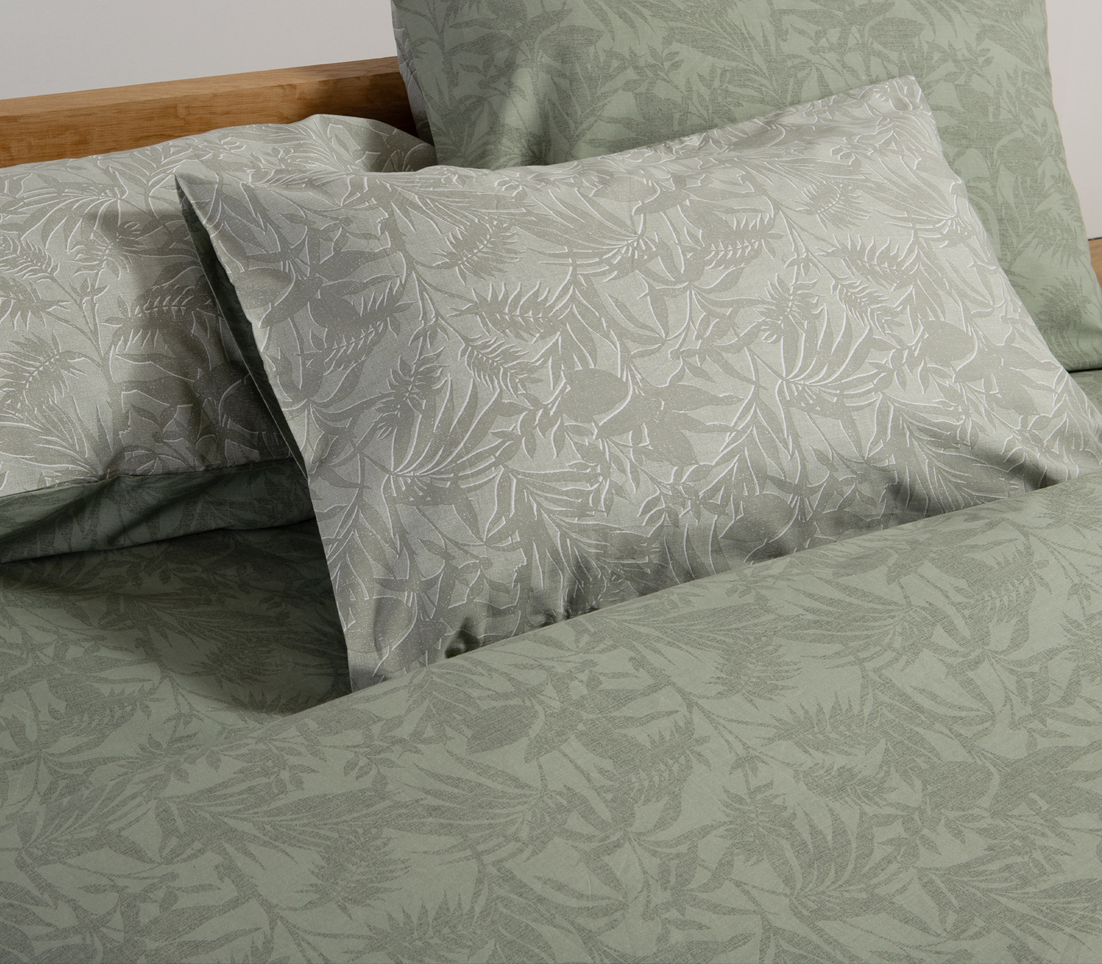 Παπλωματοθήκη Υπέρδιπλη Nef-Nef Homeware (Σετ) Dazier 240x230 Green