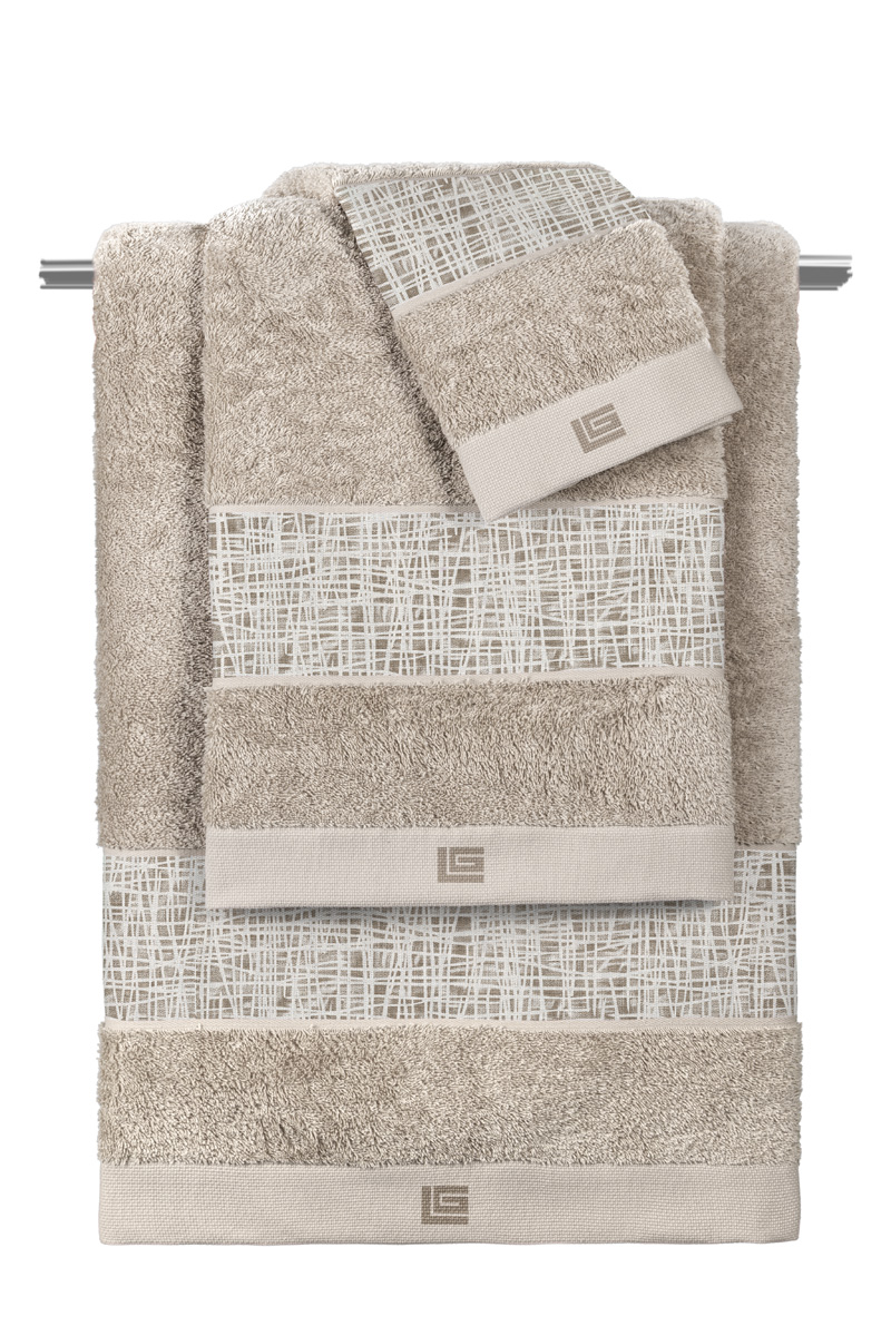 Σετ Πετσέτες Guy Laroche Code Caramel-Natural (3ΤΜΧ) 