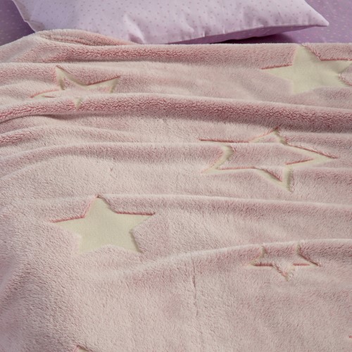 Βρεφική Κουβέρτα Κούνιας Nef-Nef Homeware Stralight 110x150 Pink