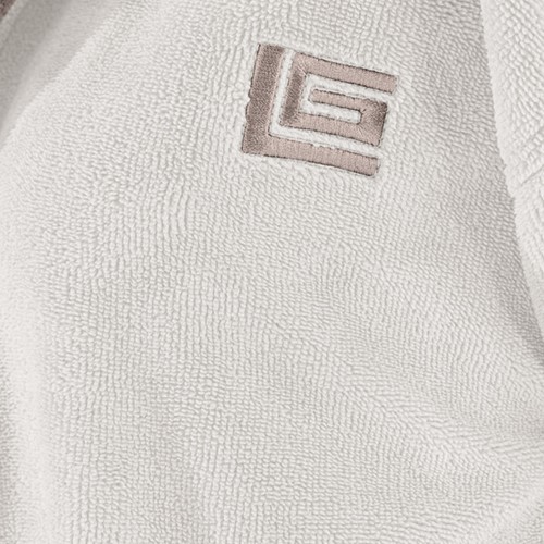 Μπουρνούζι Guy Laroche Monogram Perla X.Large