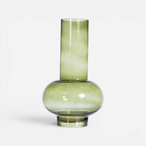 Διακοσμητικό Γυάλινο Βαζάκ Nef-Nef Homewareι Veggera 18x30 Green