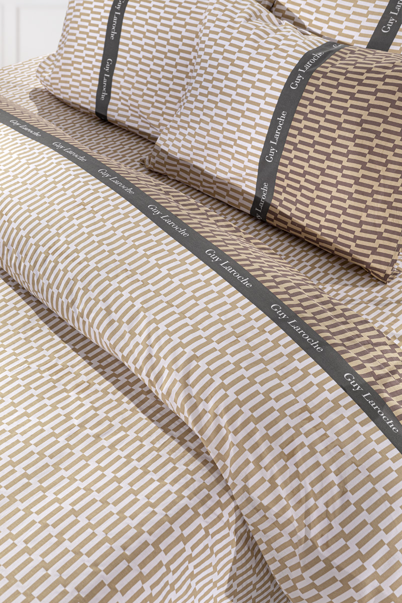 Σεντόνια King Size Guy Laroche (Σετ) Status Beige 270X265 