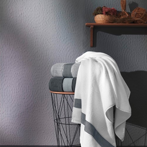 Πετσέτα Προσώπου Guy Laroche Arten Silver 50x90