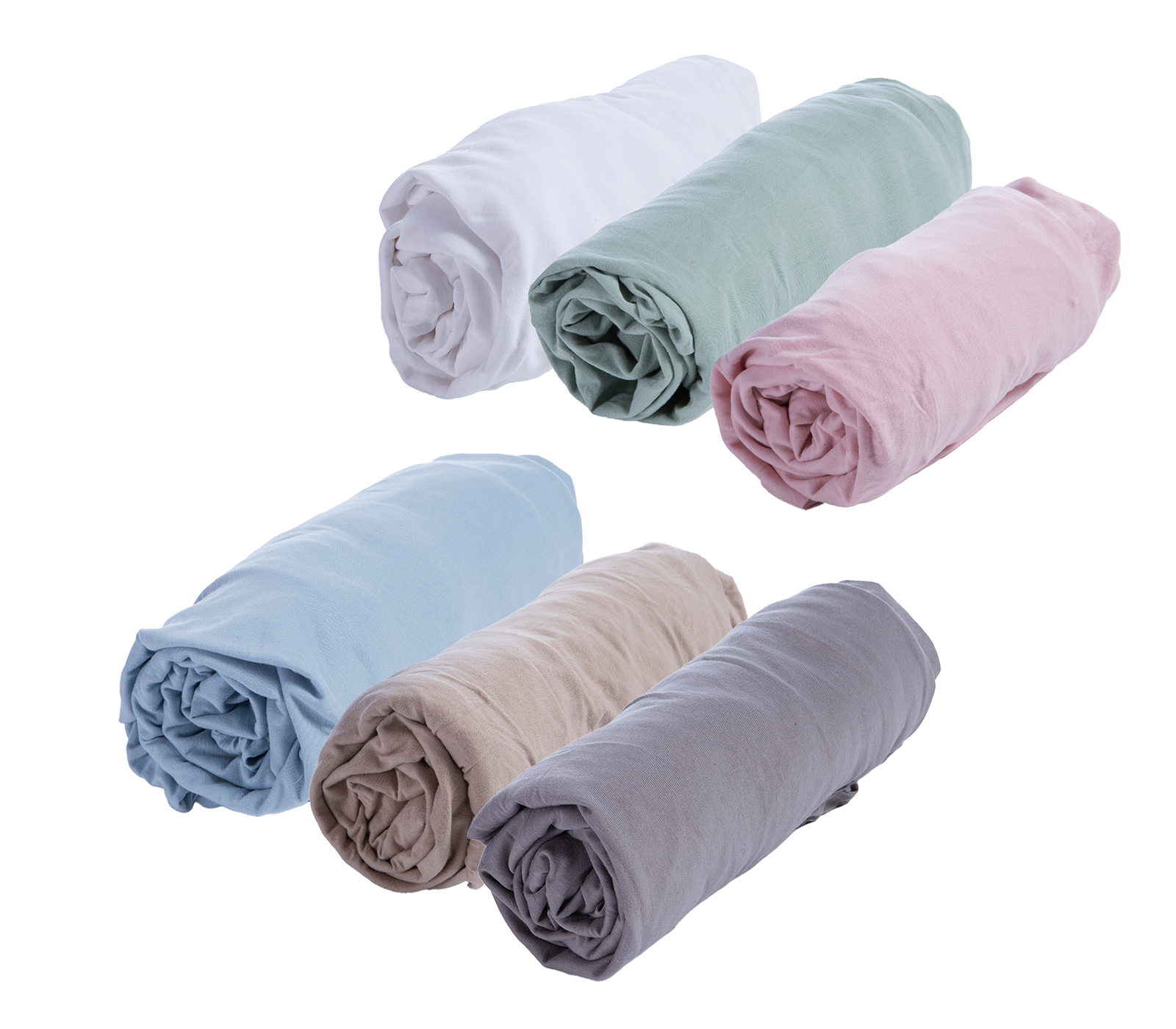  Σεντόνι Κούνιας Nef-Nef Homeware Mε λάστιχο Jersey 70X140+20 L.Blue