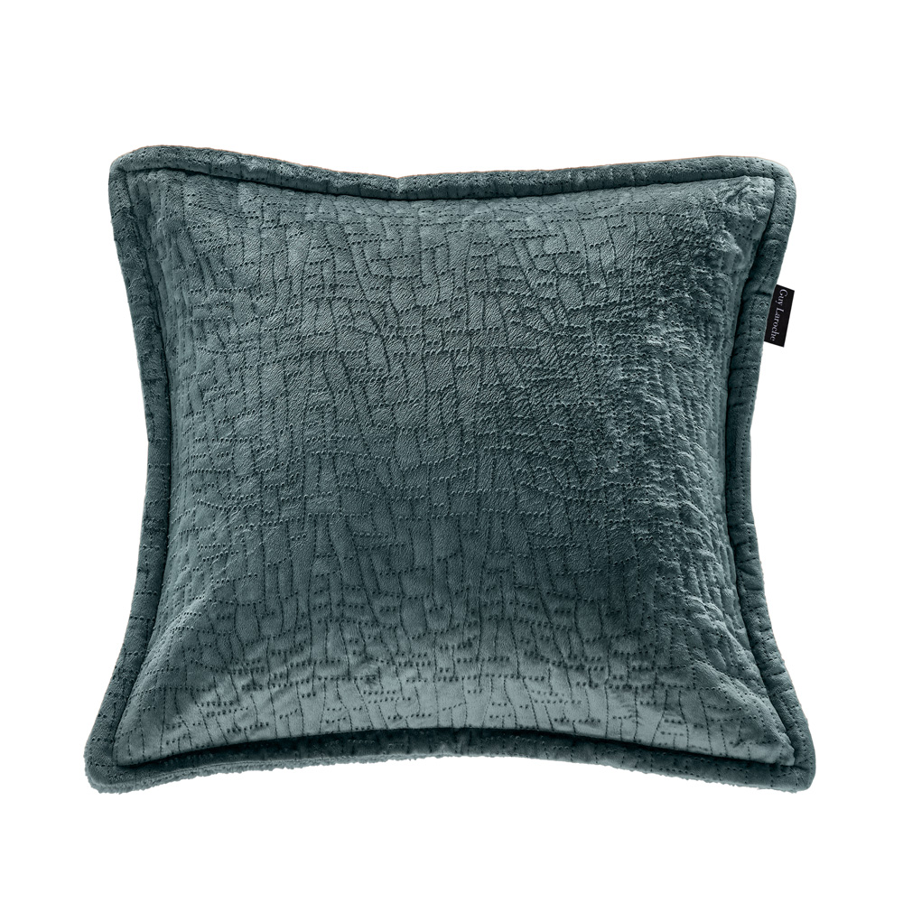 Ριχτάρι Πολυθρόνας Guy Laroche Bolzano Emerald 130X170 + Mαξιλάρι 40X40+2.5 χωρίς γέμιση