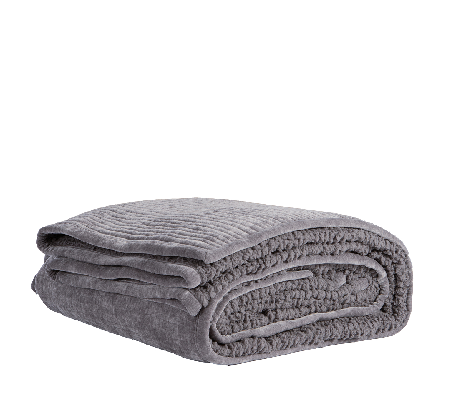 Κουβερλί Υπέρδιπλο Nef-Nef Homeware Elements -Brave 230x240 Grey