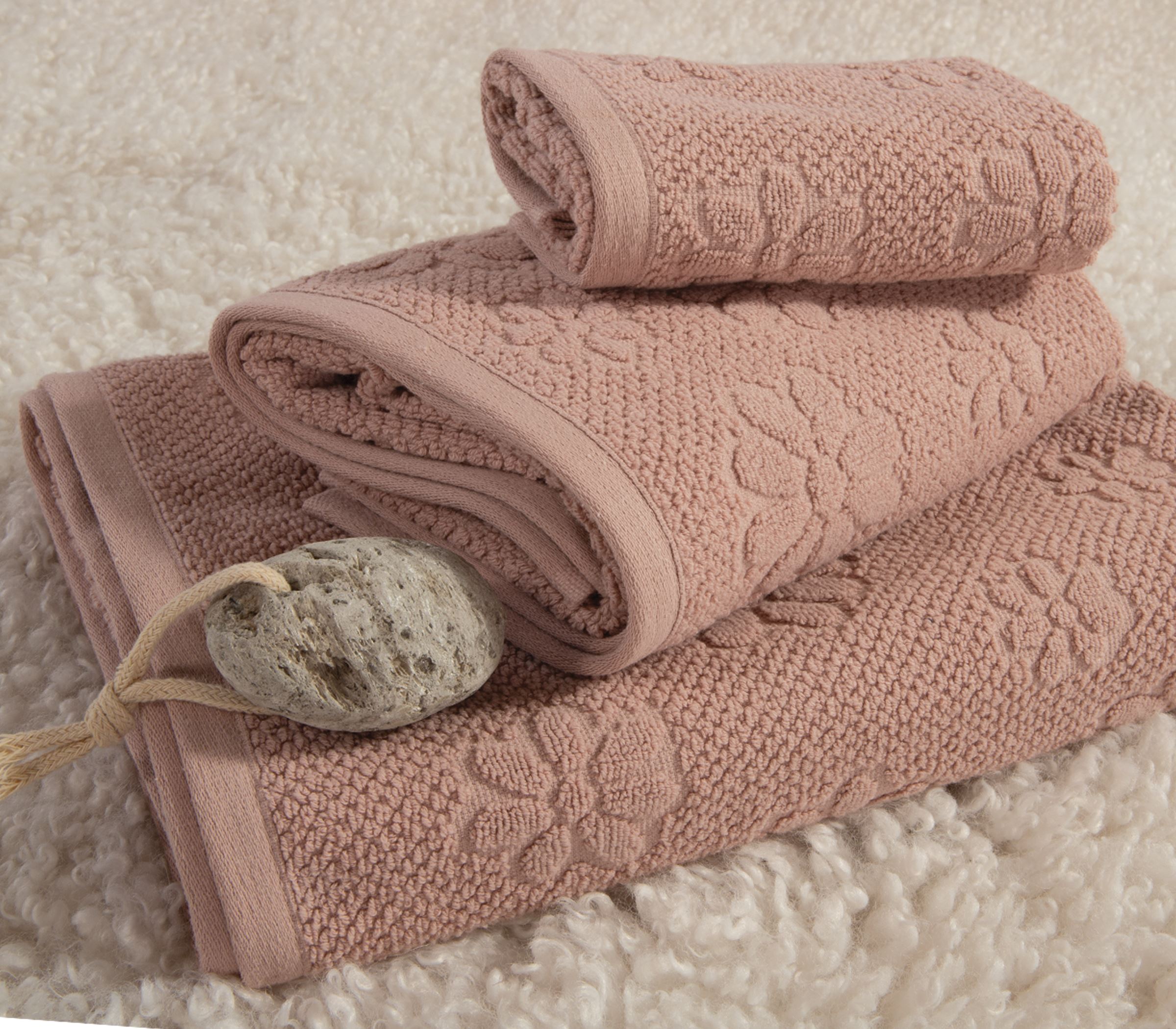 Πετσέτα Σώματος Nef-Nef Homeware Margot 70x140 Pink