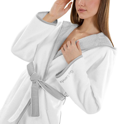 Μπουρνούζι Guy Laroche New Comfy Ice Small (Με κουκούλα)