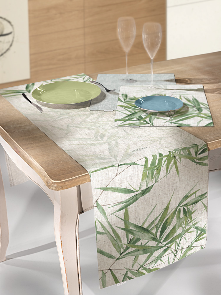 Runner Saint Clair 2054 Verde 40X160