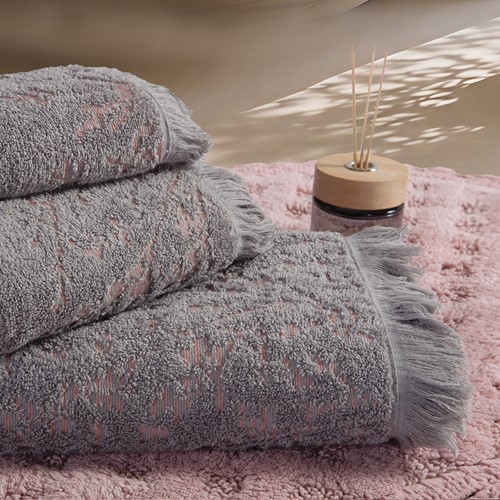 Πετσέτα Χεριών Nef-Nef Homeware Saron 30x50 Grey