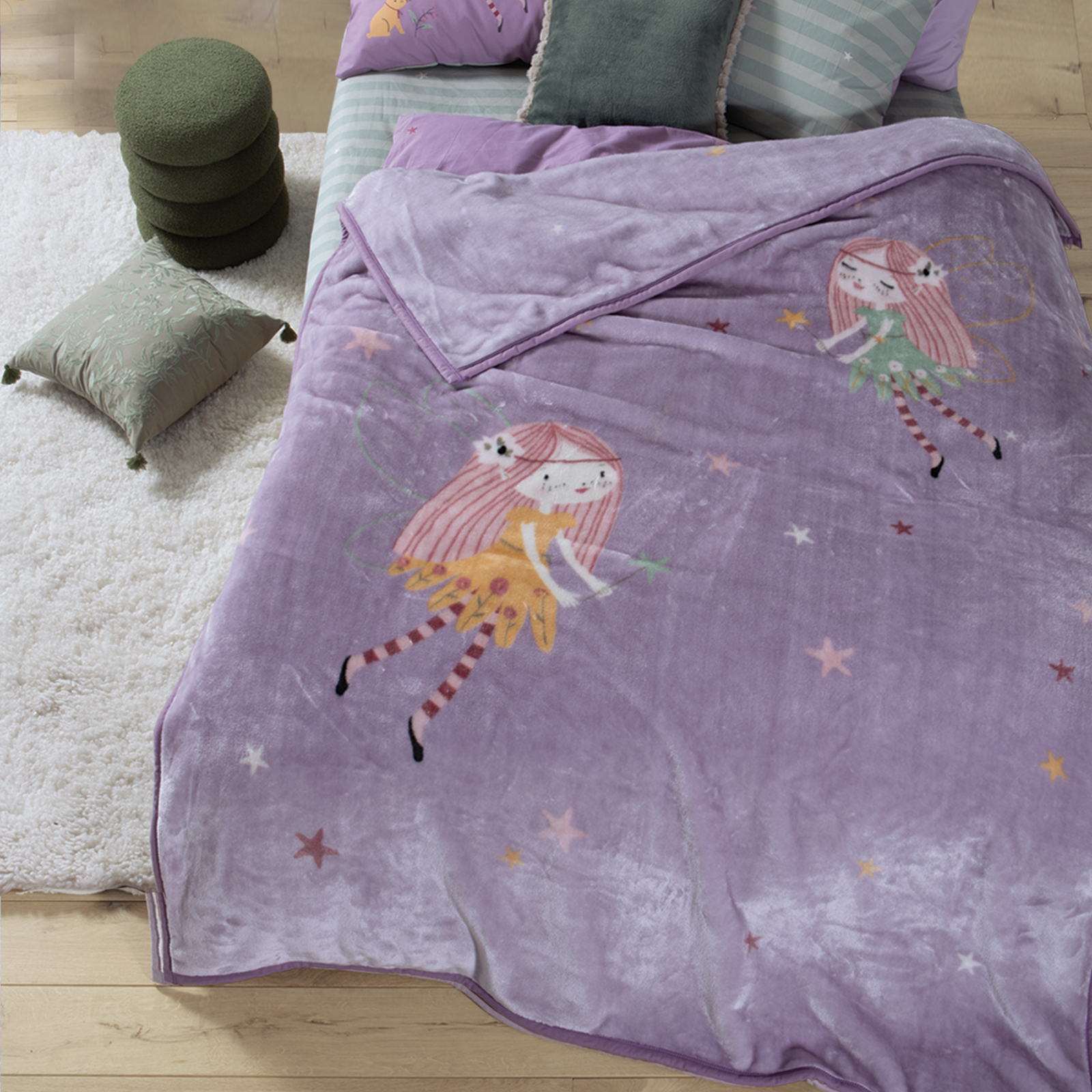 Παιδική Κουβέρτα Nef-Nef Homeware Fairy Tale 160x220