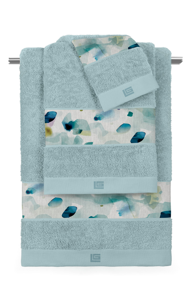 Σετ Πετσέτες Guy Laroche Carmel Mint /Raf 3τμχ