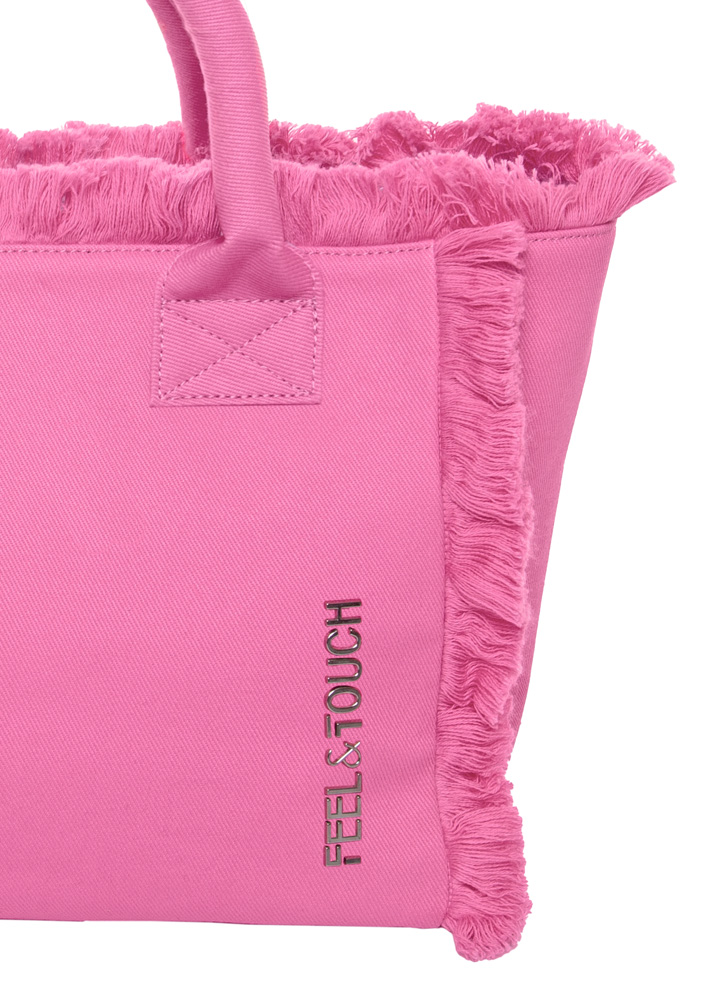 Tσάντα Θαλάσσης Xειρός Feel an Touch Caribbean Pink