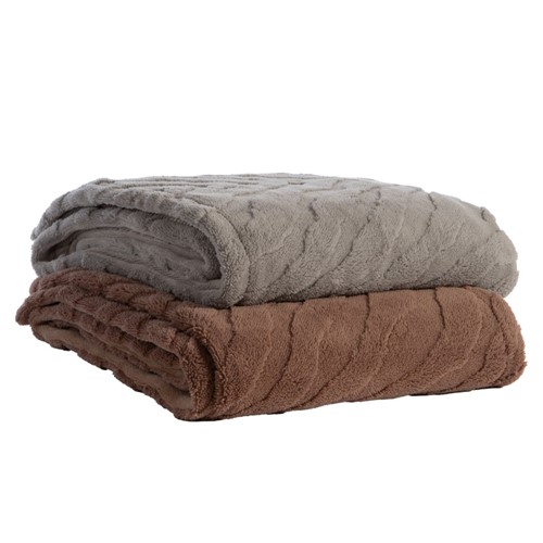 Ριχτάρι Πολυθρόνας Nef-Nef Homeware Berien 130x180 Brown