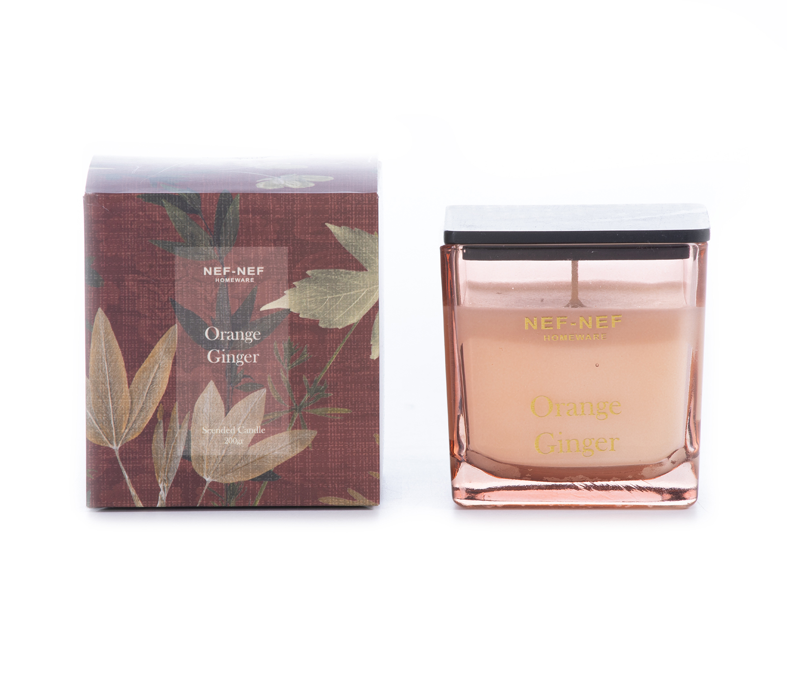  Αρωματικό Κερί Nef-Nef Homeware Orange Ginger 200gr