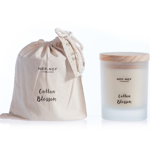 Αρωματικό Κερί Nef-Nef Cotton Blossom 250gr white