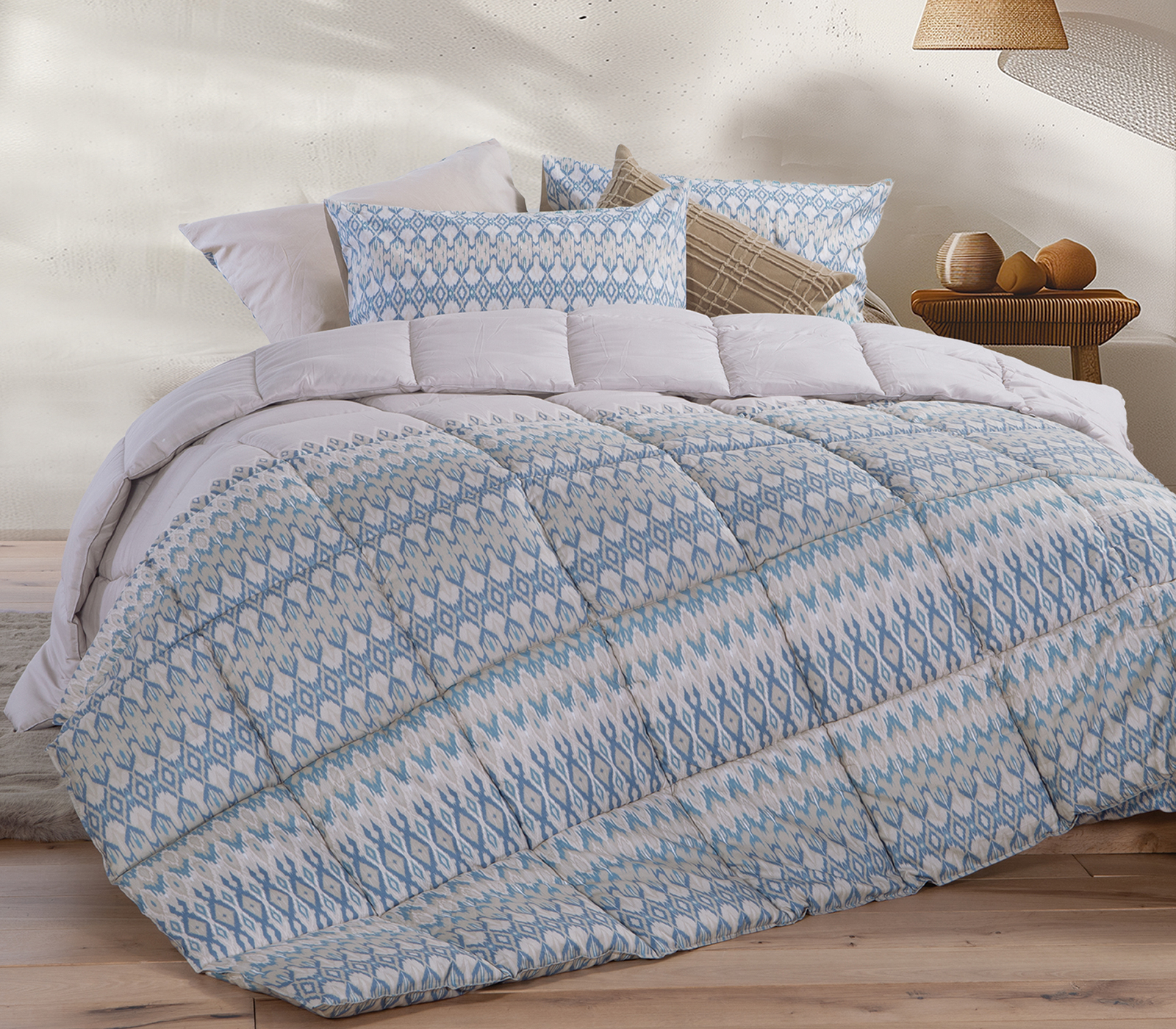 Πάπλωμα Υπέρδιπλο Nef-Nef Homeware Avion 240X220 Beige