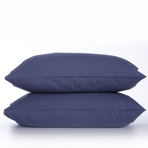 Μαξιλαροθήκες Σετ Nef-Nef 2 Τεμαχίων Basic 52Χ72 Indigo