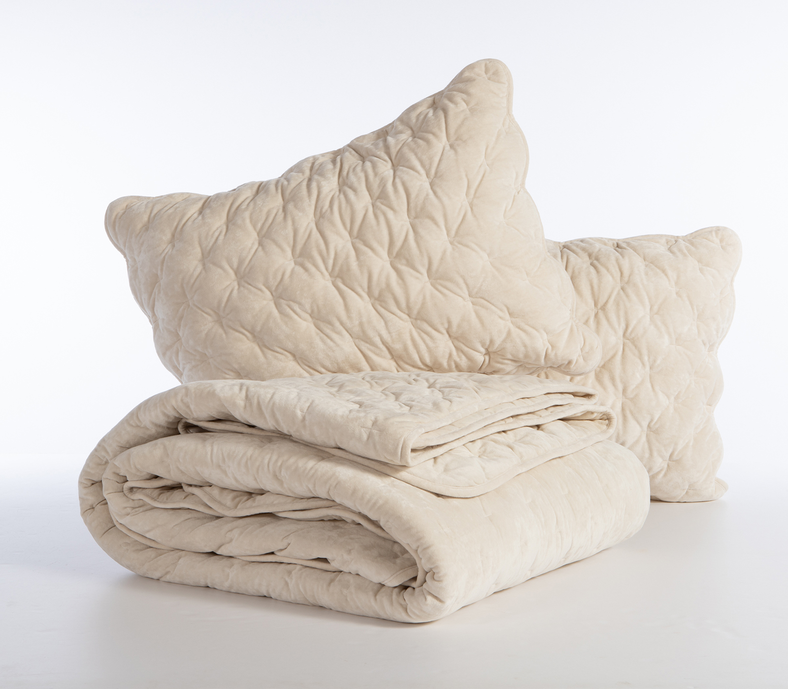 Κουβερλί Υπέρδιπλο Nef-Nef Homeware Priver 230x240 Ecru