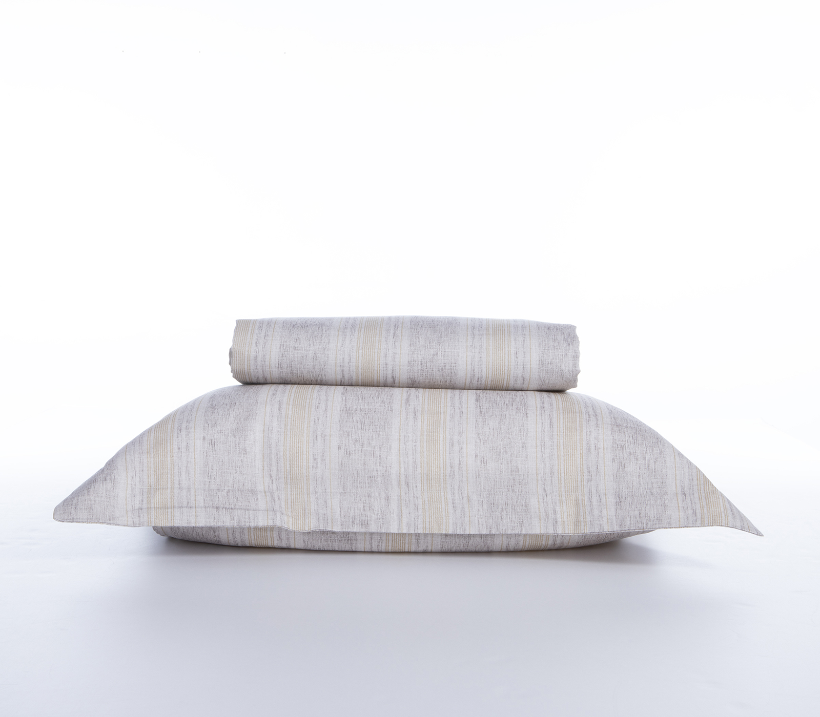 Παπλωματοθήκη Υπέρδιπλη Βαμβακοσατέν Nef-Nef Homeware Orden 240x230 Beige