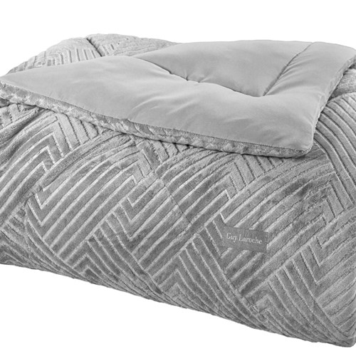 Κουβερτοπάπλωμα King Size Guy Laroche York Silver 260X240