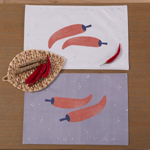 Σουπλά Nef-Nef Homeware Chilli 33X48 Grey/Ecru