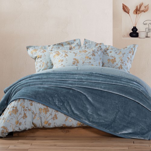 Κουβέρτα Υπέρδιπλη Nef-Nef Loft-22 220X240 Smoke Blue